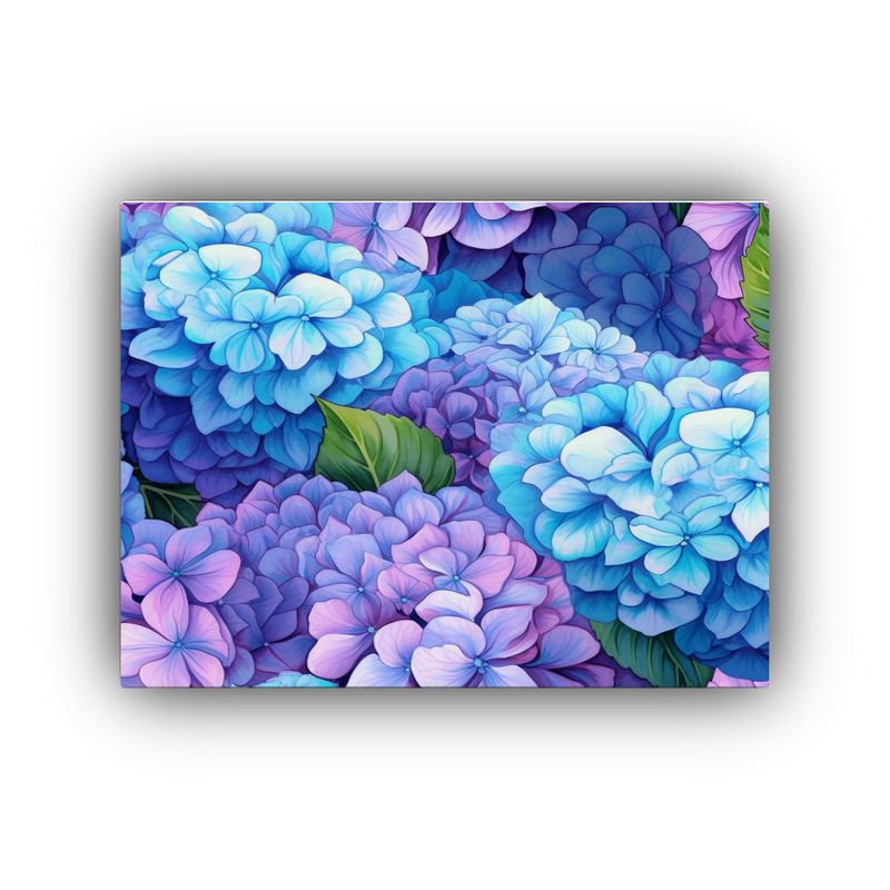 GENERICO - Tela En Bastidor De Flores Psicodélicas Con Fondo Claro De  120x80cm