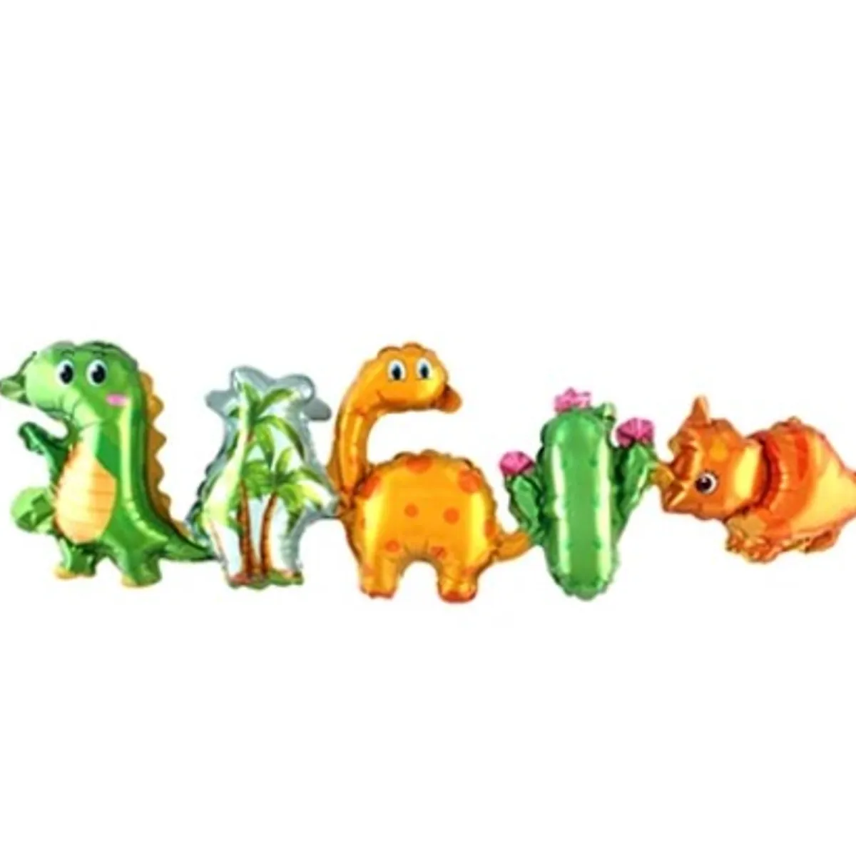 GENERICO - Cadena De Globos De Dinosaurios 36x100Cm