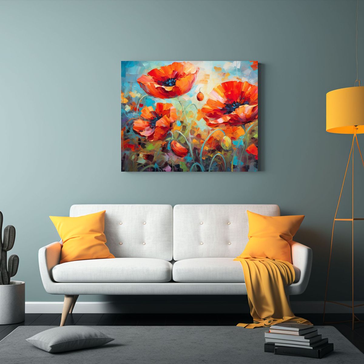 GENERICO - Cuadro De Fotografía De Composición Street Art Pintura De  120x80cm