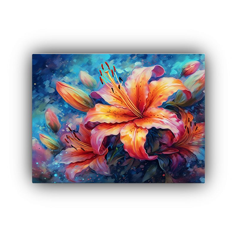 GENERICO - Lienzo Hermoso Naturaleza Viva Pintura Acuarela Impresionist 120x80cm