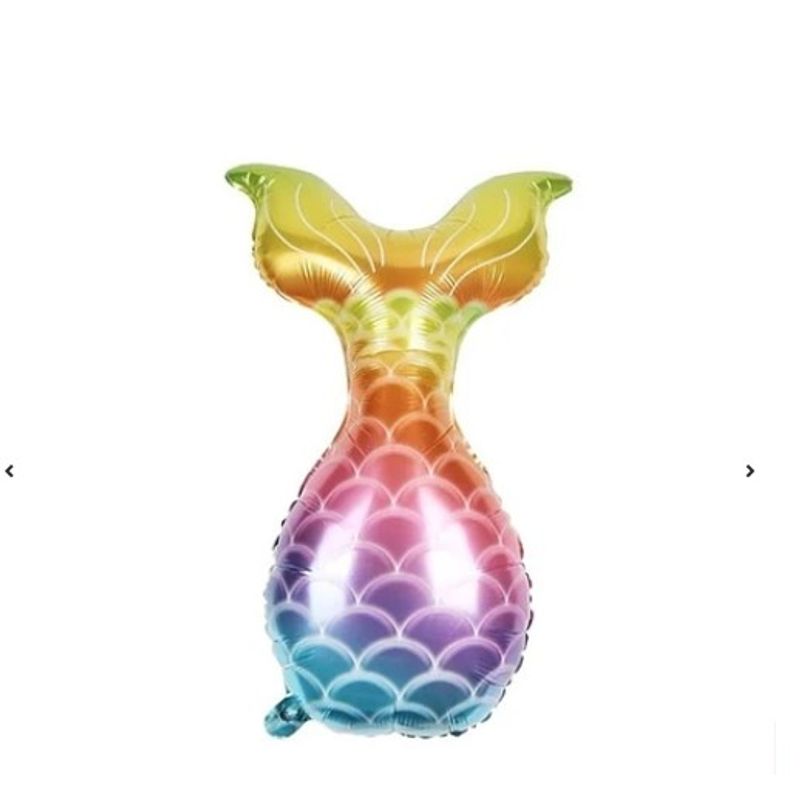 GENERICO - Globo Metalico Cola De Sirena 48x82Cm