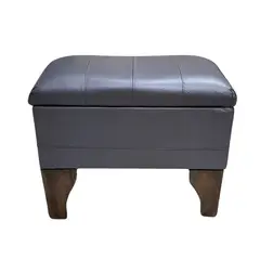 GENERICO - Baúl Tubular Gris Muebles Rimar 60x40x45x20