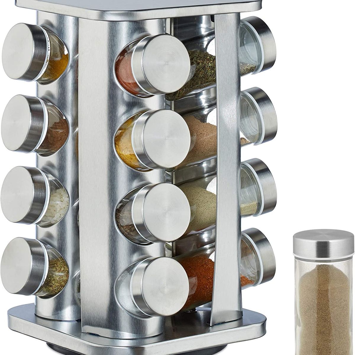 GENERICO - Especiero Giratorio Organizador Para Especias Condimenteros