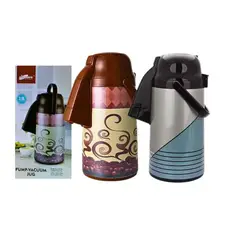 GENERICO - Termo Dispensador De 3 Litros Diseño Clásico Frío Caliente Azul