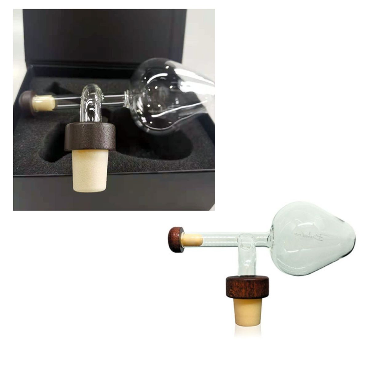 GENERICO - Oxigenador - Decantador - Dosificador De Vino para Copa