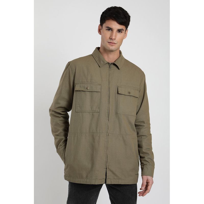 FROENS - Chaqueta hombre Salinas olivo
