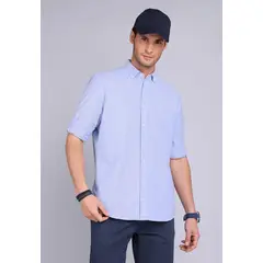 ARROW - Camisa Oxford Spandex Manga Larga