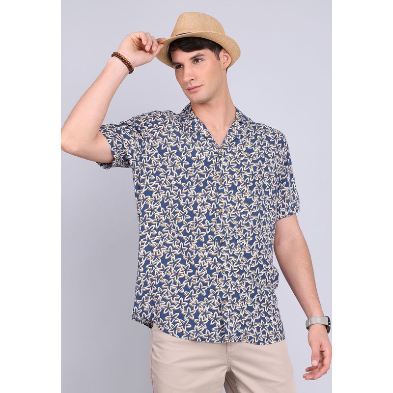 GUY LAROCHE - Camisa Flores Manga Corta Guy Laroche GUY LAROCHE