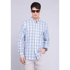 GUY LAROCHE - Camisa Cuadros Manga Larga