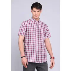 GUY LAROCHE - Camisa Cuadros Manga Larga