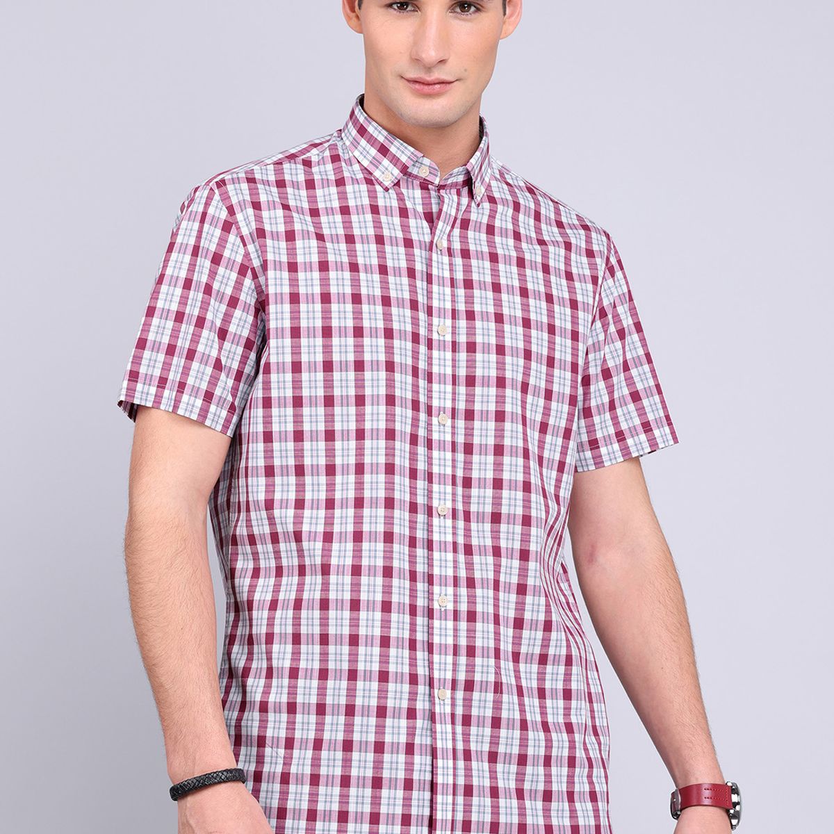 GUY LAROCHE - Camisa Cuadros Manga Larga Guy Laroche GUY LAROCHE