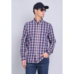 GUY LAROCHE - Camisa Cuadros Manga Larga