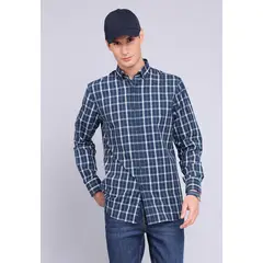 GUY LAROCHE - Camisa Cuadros Manga Larga