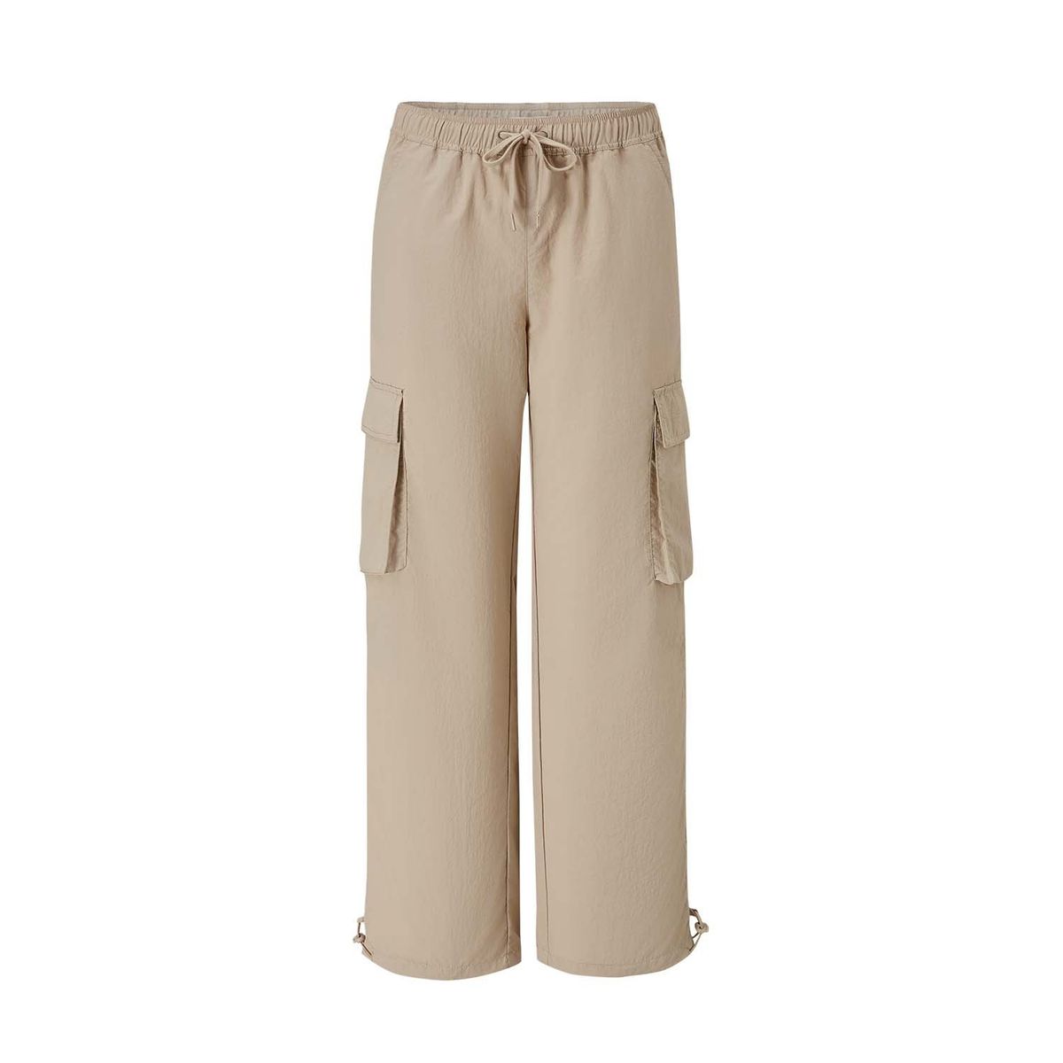 FASHION'S PARK - Pantalón Niña Parachute Cargo Beige Fashion's Park