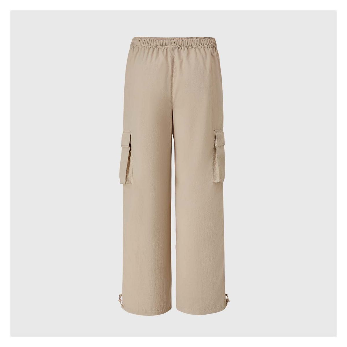 FASHION'S PARK - Pantalón Niña Parachute Cargo Beige Fashion's Park