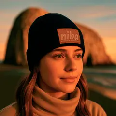NIBA - Gorro Lana Las Nalcas Azul Marino