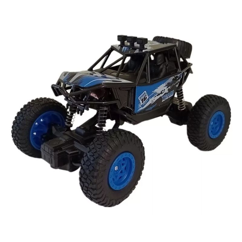 GENERICO - Auto 4x4 Azul A Control Remoto