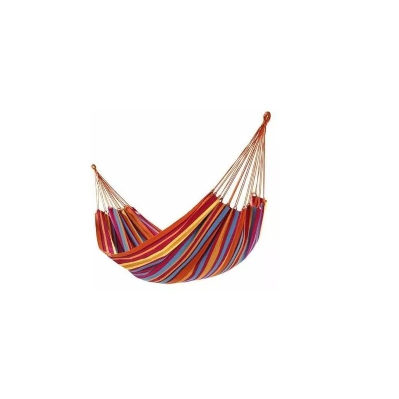 GENERICO - Hamacas 100% Algodon Premium 2 Plazas COLORES