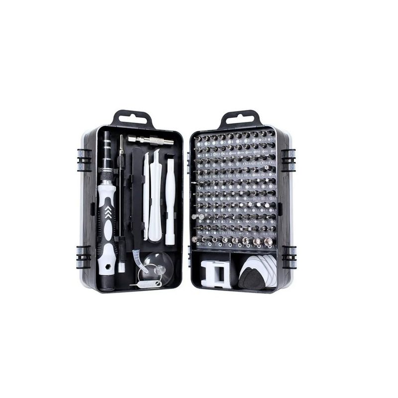 GENERICO - Set 115 Pcs Destornilladores Precisión Torx Magnéticos Caja