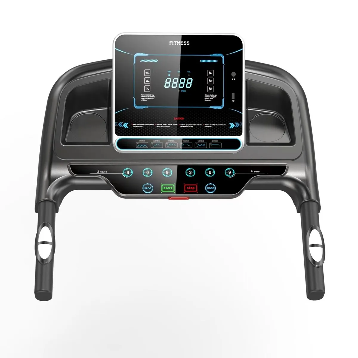 BASKO FITNESS - Trotadora Electrica Evolution 03 Plegable 2.0 HP