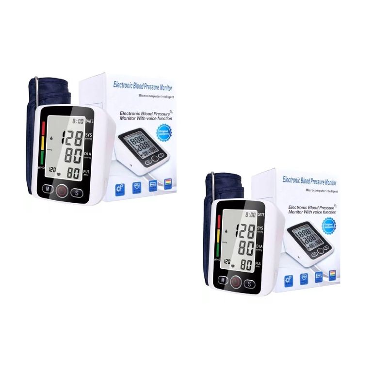 GENERICO - Pack Toma Presion Digital Tensiómetro De Brazo