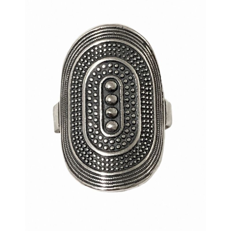 TAETHAI - Anillo de plata 925 envejecido