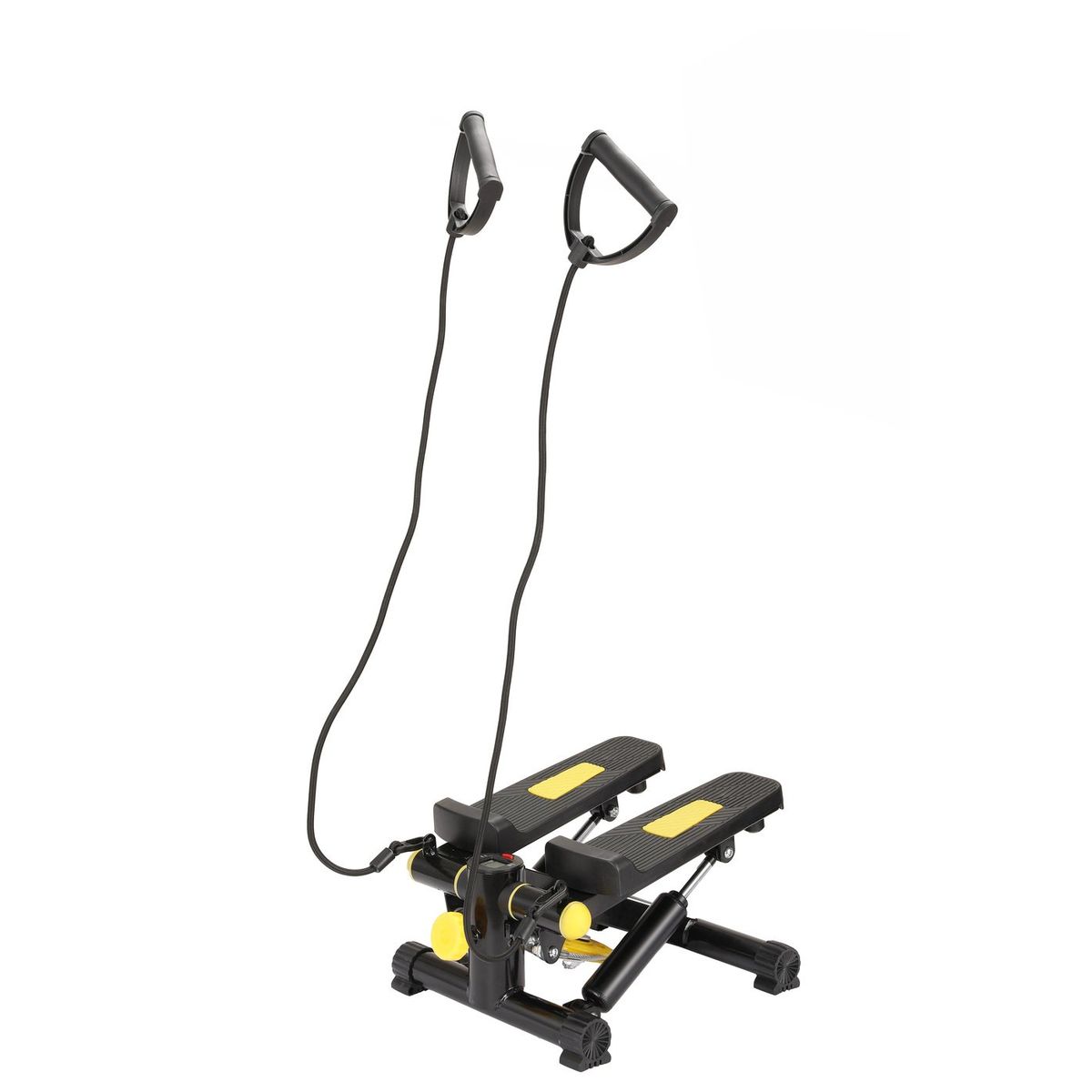 BASKO FITNESS - Mini Escaladora Stepper Con bandas Elásticas