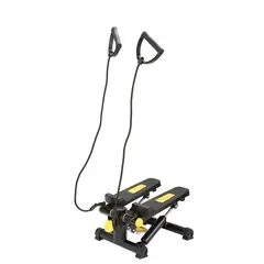 BASKO FITNESS - Mini Escaladora Stepper Con Bandas Elásticas