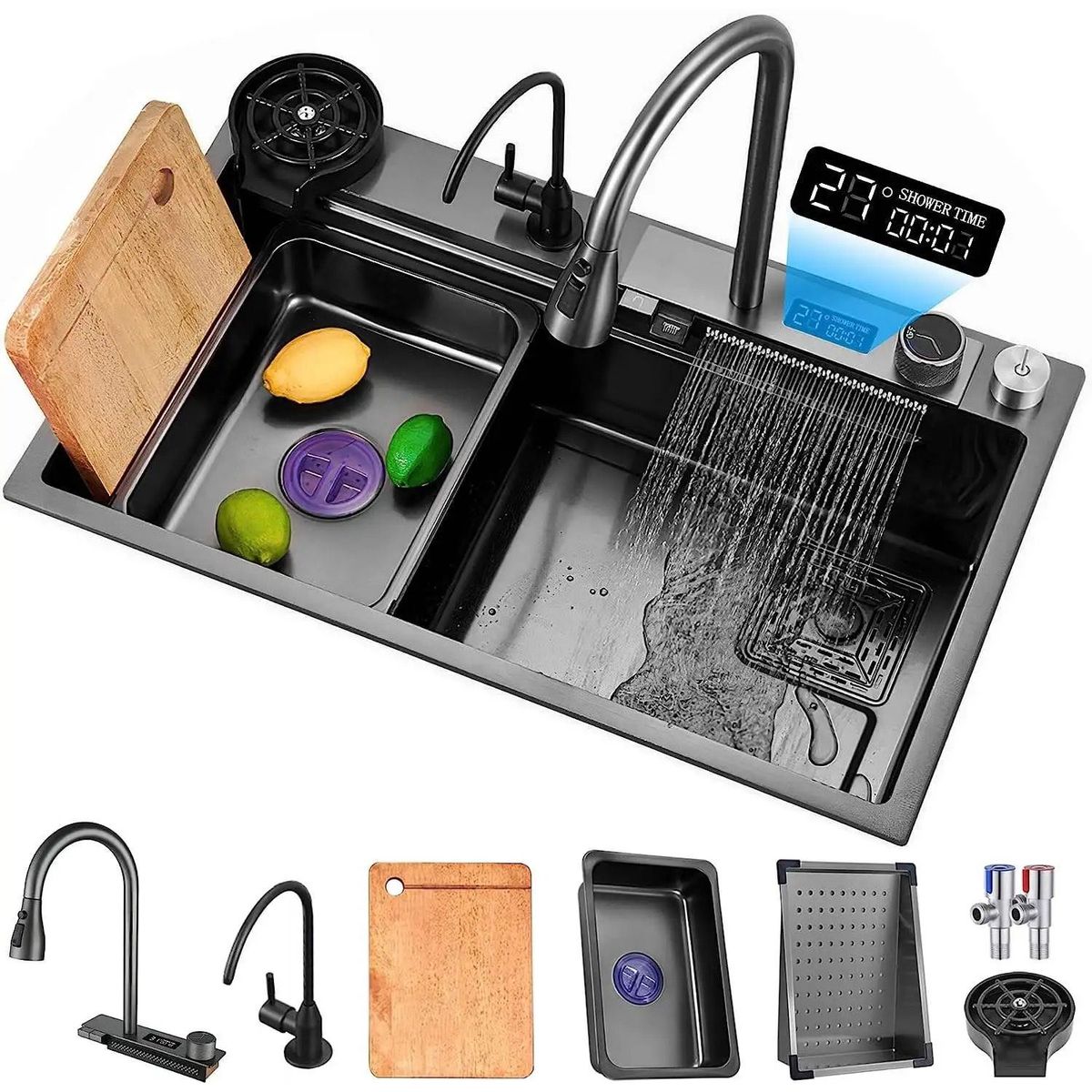 GENERICO - Lavaplatos Multifuncional Cascada