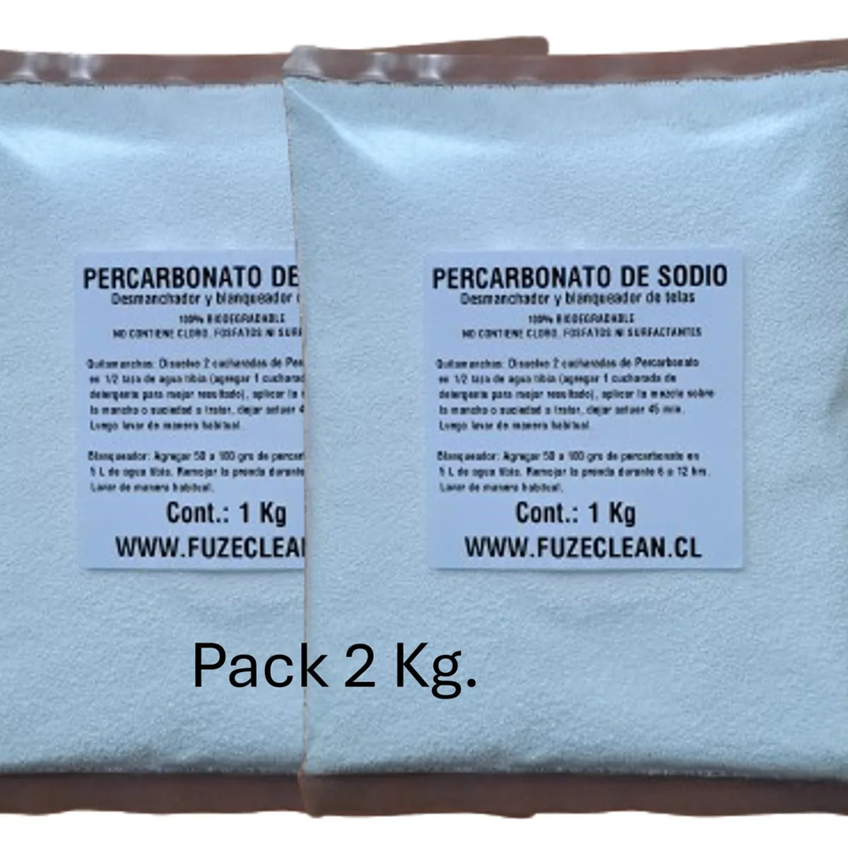FUZE CLEAN - Percarbonato de Sodio 2kg