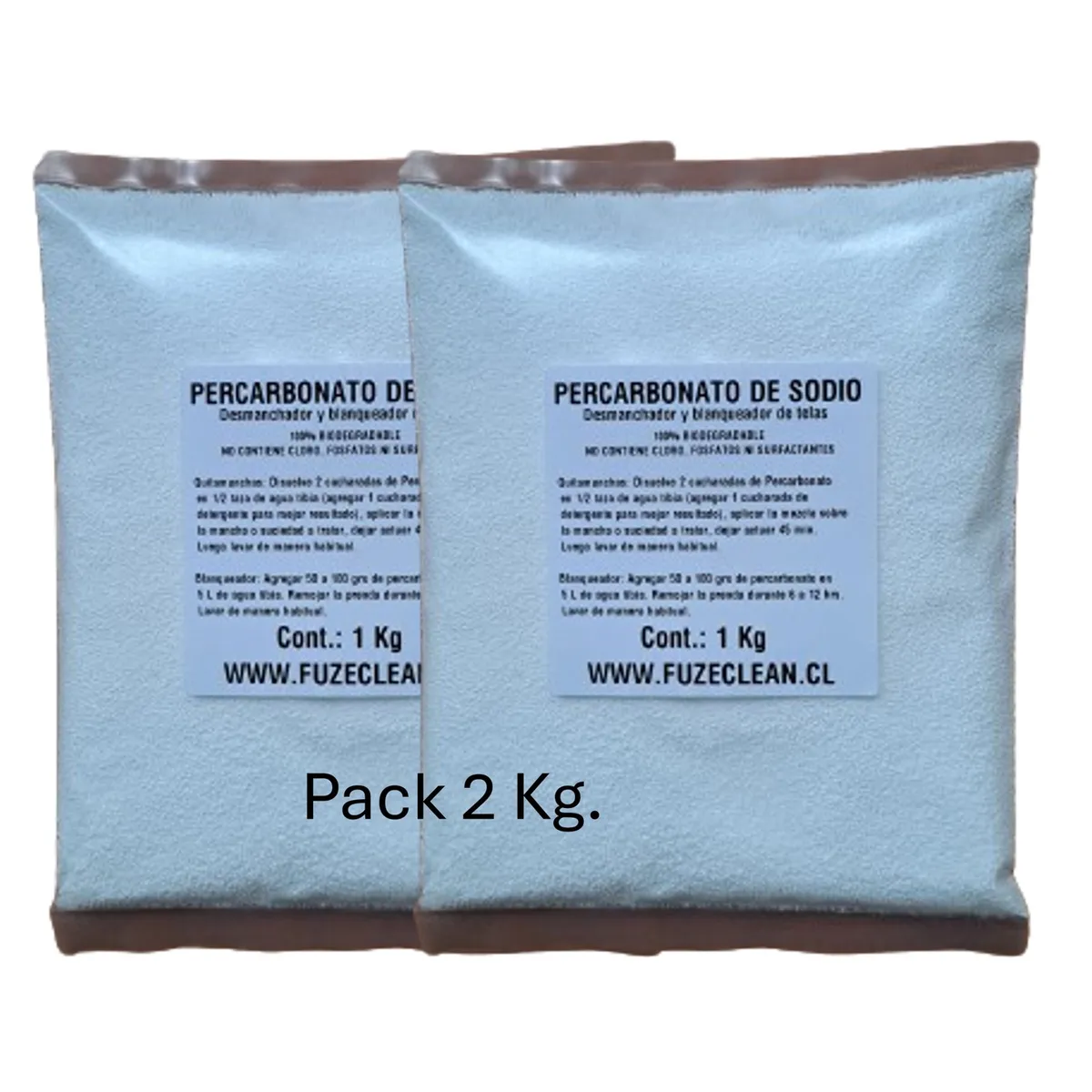 FUZE CLEAN - Percarbonato de Sodio 2kg