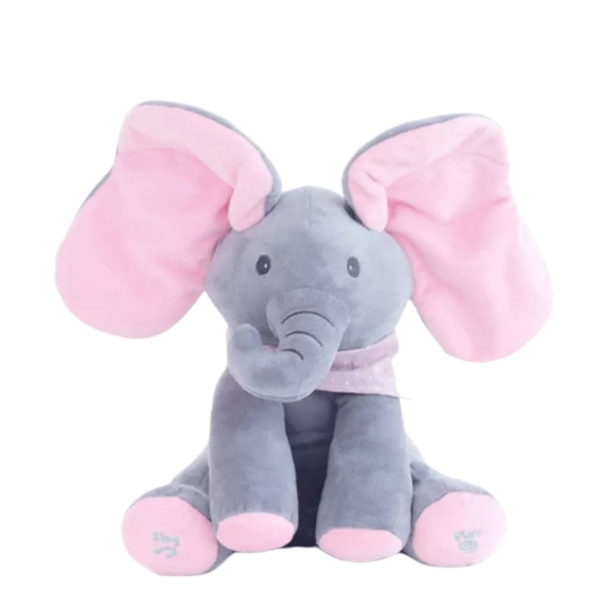 GENERICO - Elefante Interactivo Musical Con Orejas Móviles ROSA