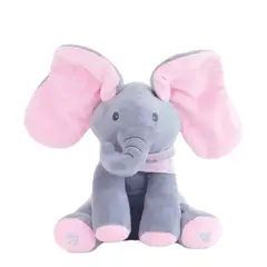 GENERICO - Elefante Interactivo Musical Con Orejas Móviles ROSA