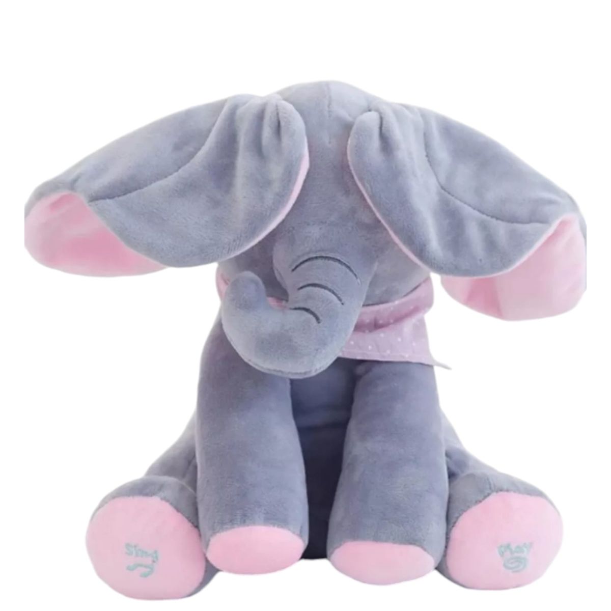 GENERICO - Elefante Interactivo Musical Con Orejas Móviles ROSA