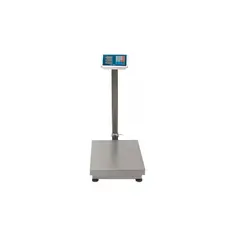ANGELES DEL HOGAR - Balanza Digital Megatronic 300kg Diamantada Mástil 220v