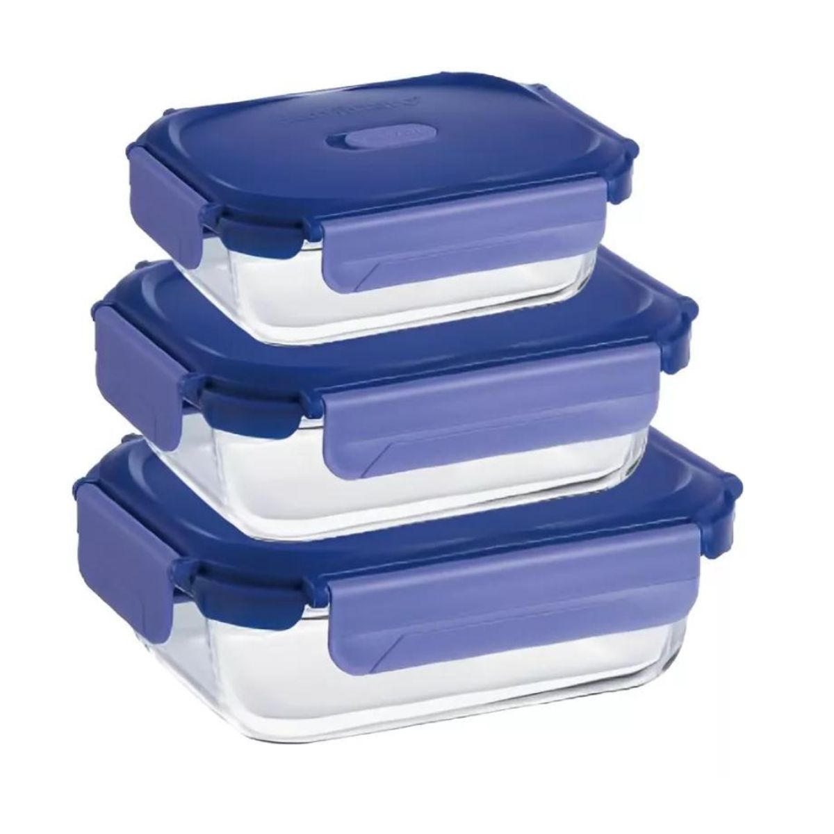 LUMINARC - Set 3 Taper Luminarc RECTANGULAR 1520+650+370ml