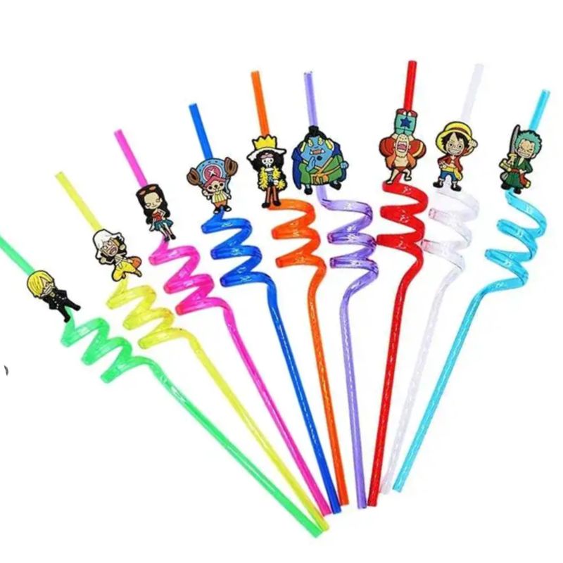 GENERICO - Bombillas reutilizables para sorpresas one piece