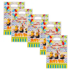 GENERICO - Pack de 10 bolsas para cotillón piñata Minions