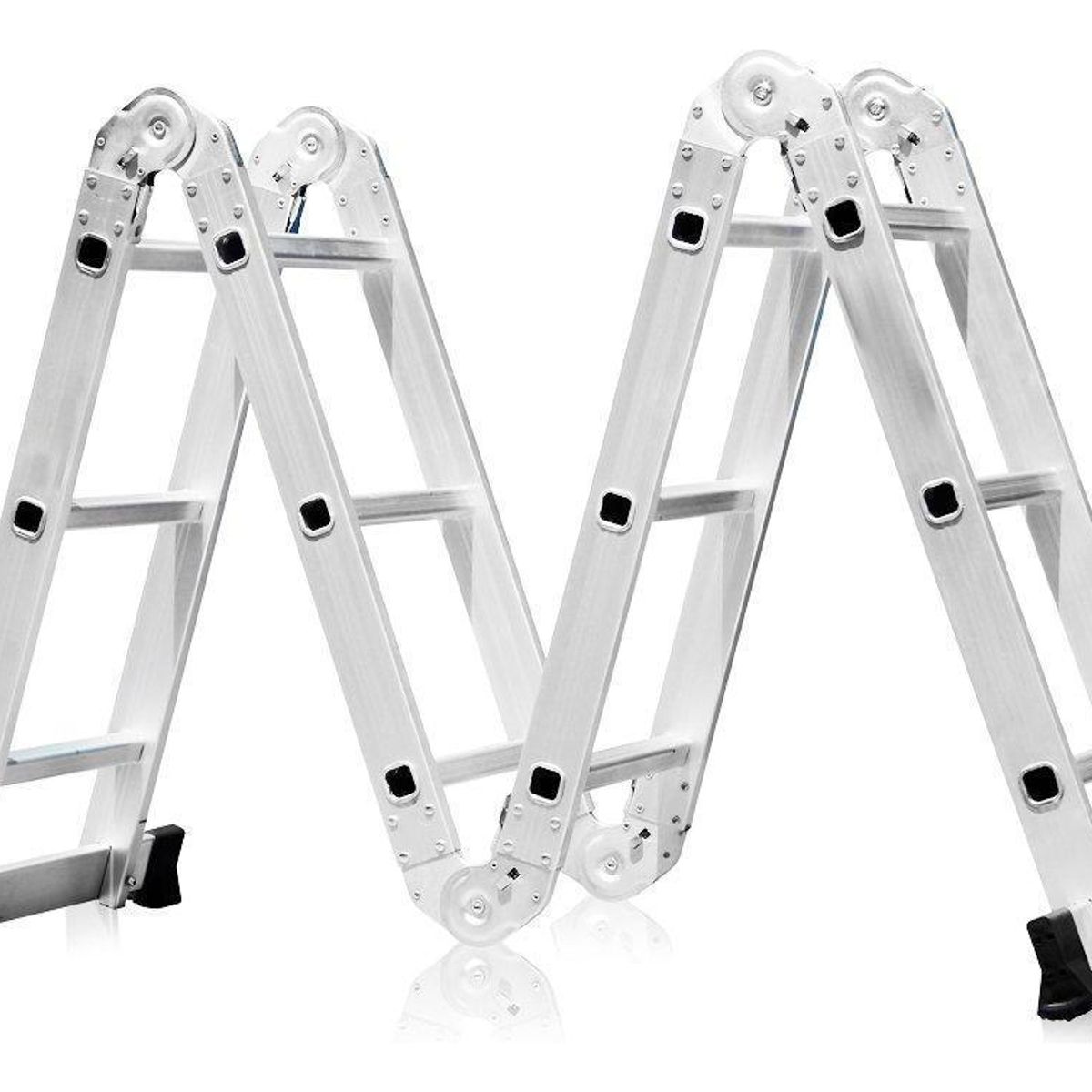 U BUY - Escalera Multifuncional 12 Peldaños 4x3