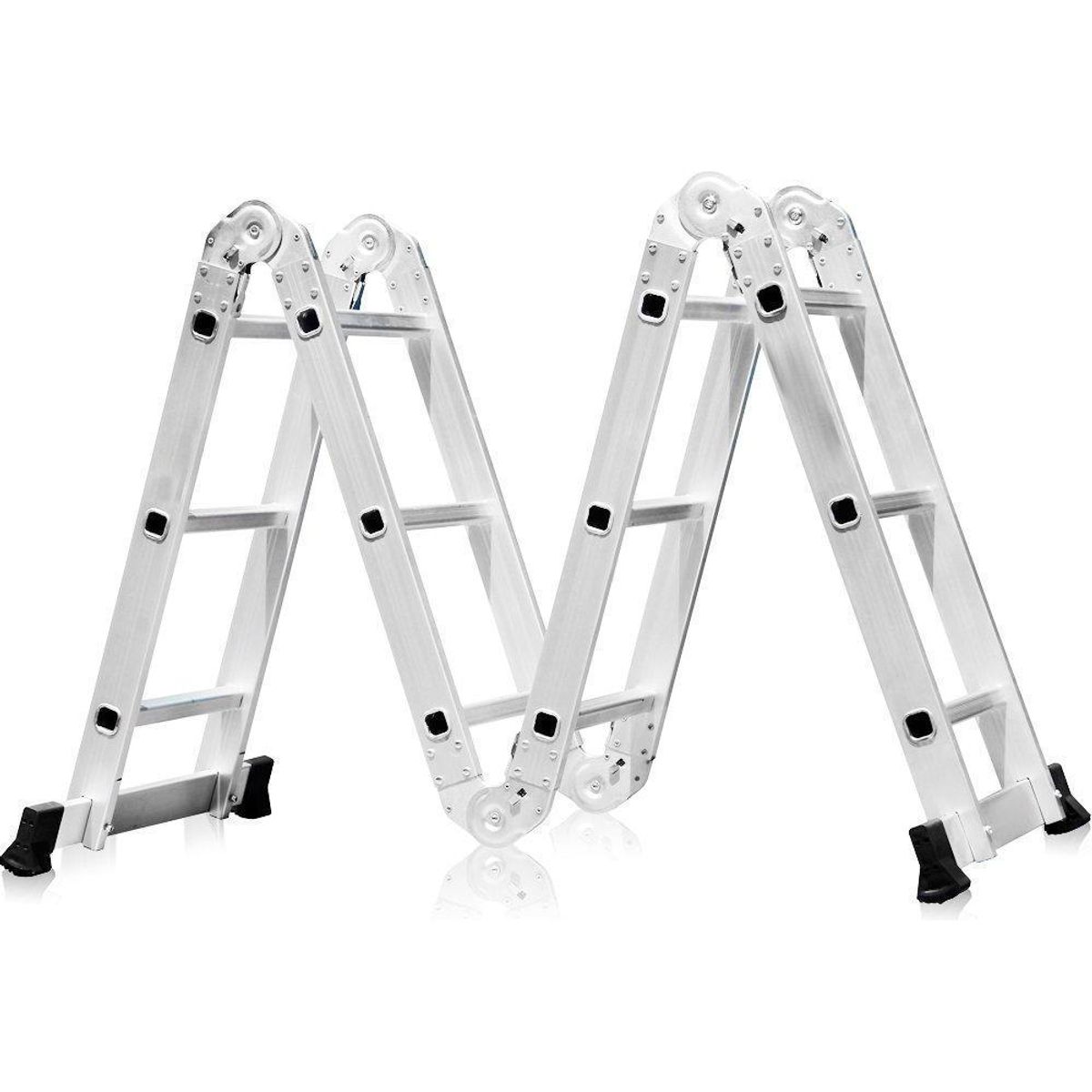 U BUY - Escalera Multifuncional 12 Peldaños 4x3