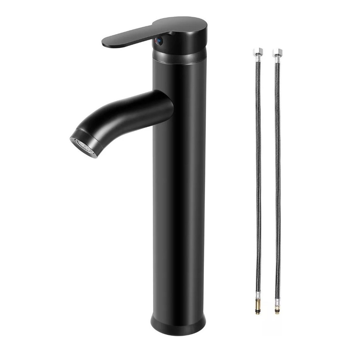 U BUY - Mezcladora Llave Para Fregadero Lavabo Baño + 2 Mangueras