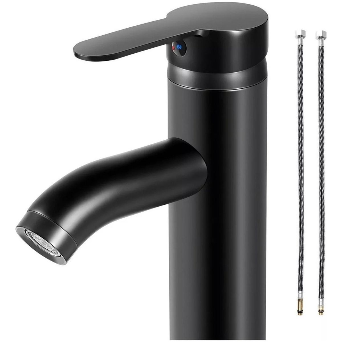 U BUY - Mezcladora Llave Para Fregadero Lavabo Baño + 2 Mangueras