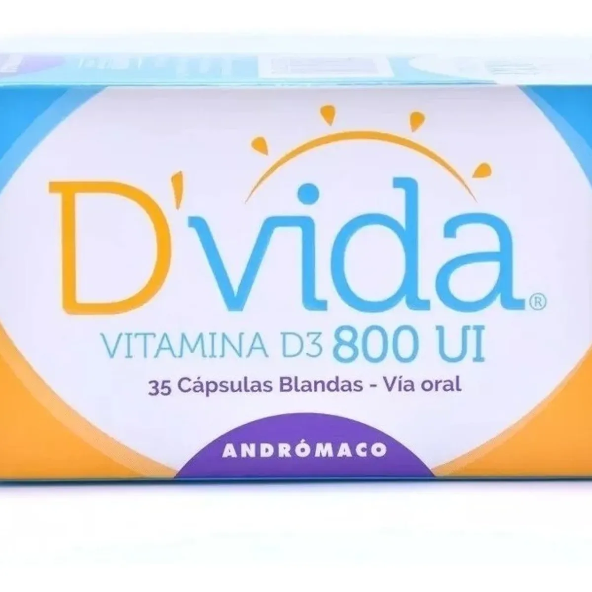 NUTRAPHARM - Dvida Vitamina D3 800 Ui 35 Cápsulas Blandas