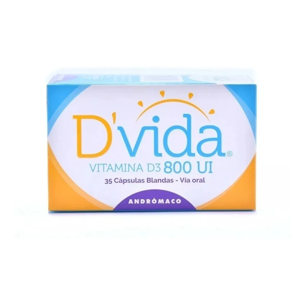 NUTRAPHARM - Dvida Vitamina D3 800 Ui 35 Cápsulas Blandas