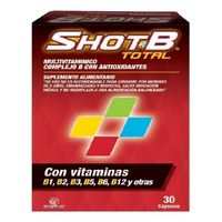 Multivitamínico Shot B Total 30 Cápsulas