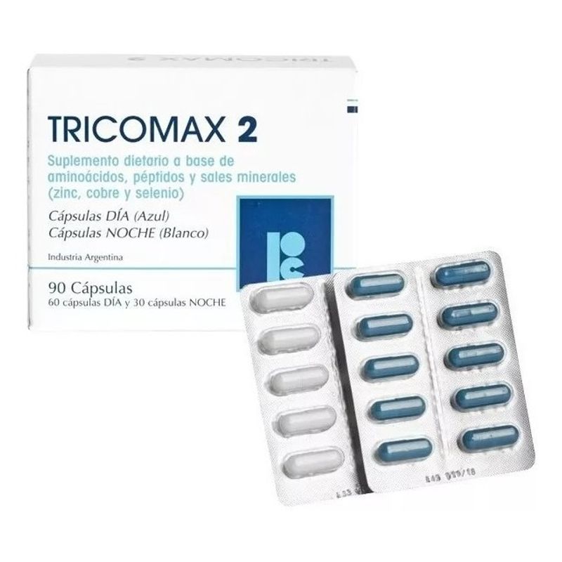 NUTRAPHARM - Tricomax 2 90 Cápsulas 60 Día+30 Noche
