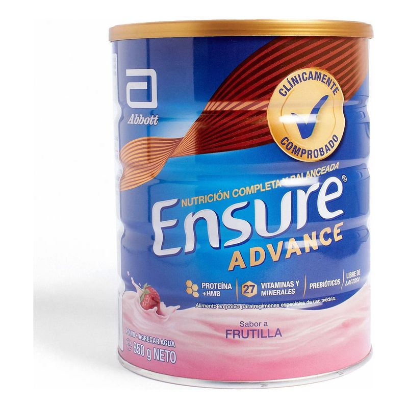 NUTRAPHARM - Ensure Advance Frutilla 850g