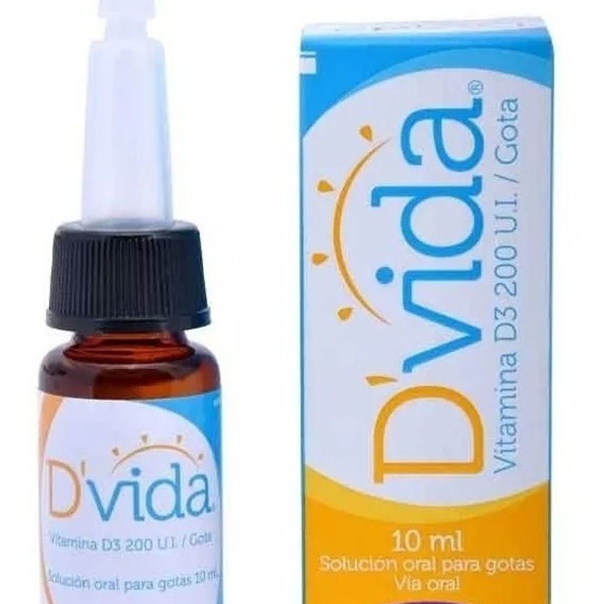 NUTRAPHARM - Dvida D3 Gotas Vitamina D3 200uigta X10ml