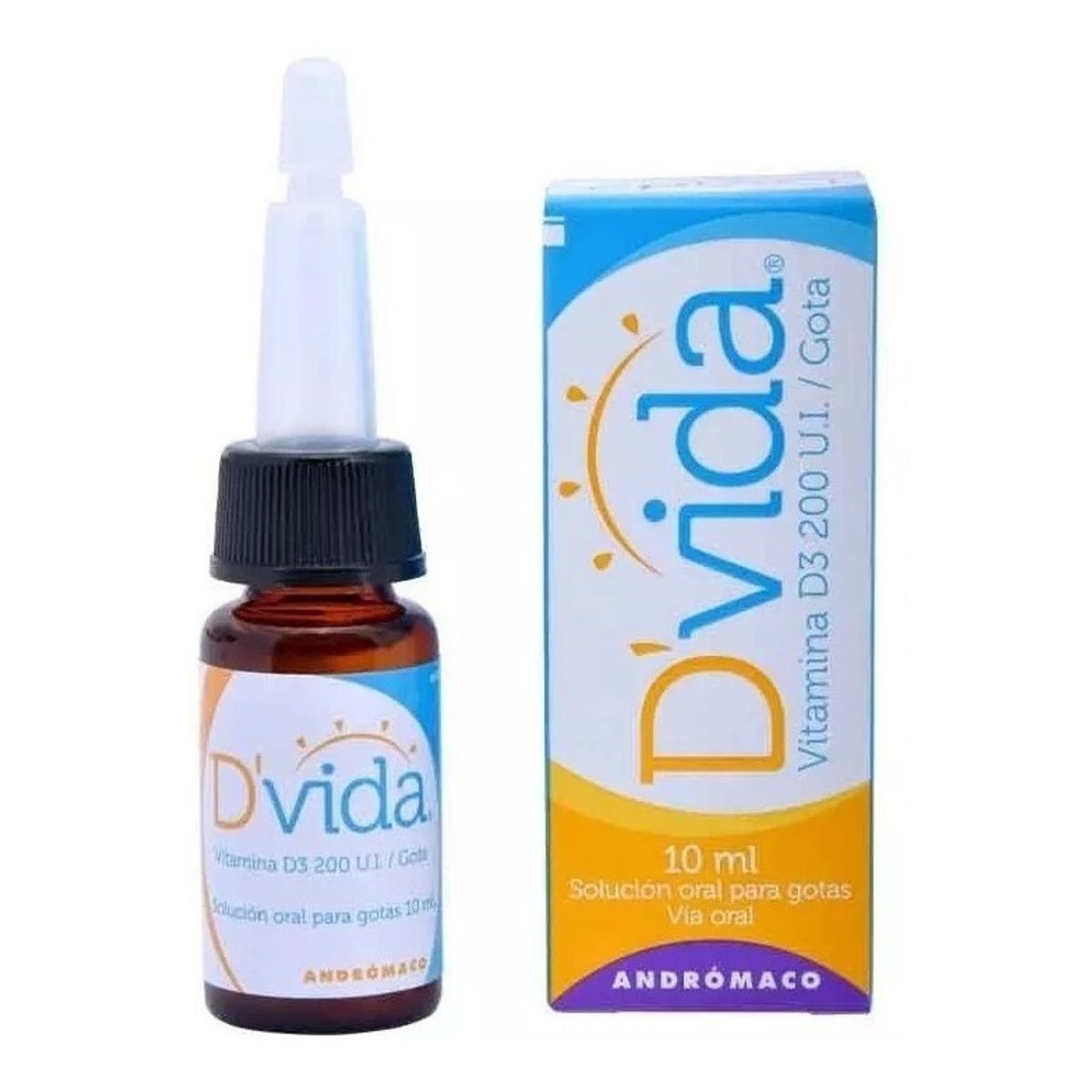 NUTRAPHARM - Dvida D3 Gotas Vitamina D3 200uigta X10ml