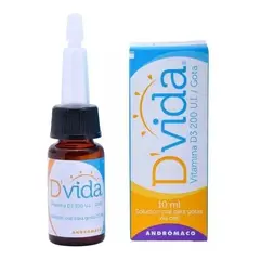 NUTRAPHARM - Dvida D3 Gotas Vitamina D3 200uigta X10ml